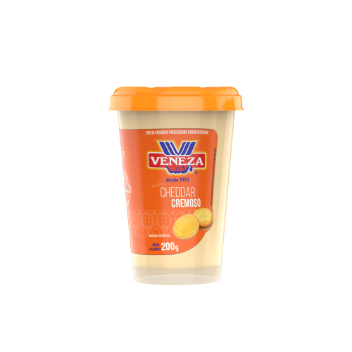 Queijo Cremoso Sabor Cheddar